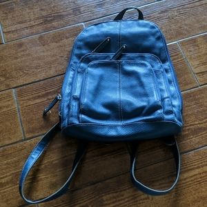 Tignanello 3 pocket backpack light blue